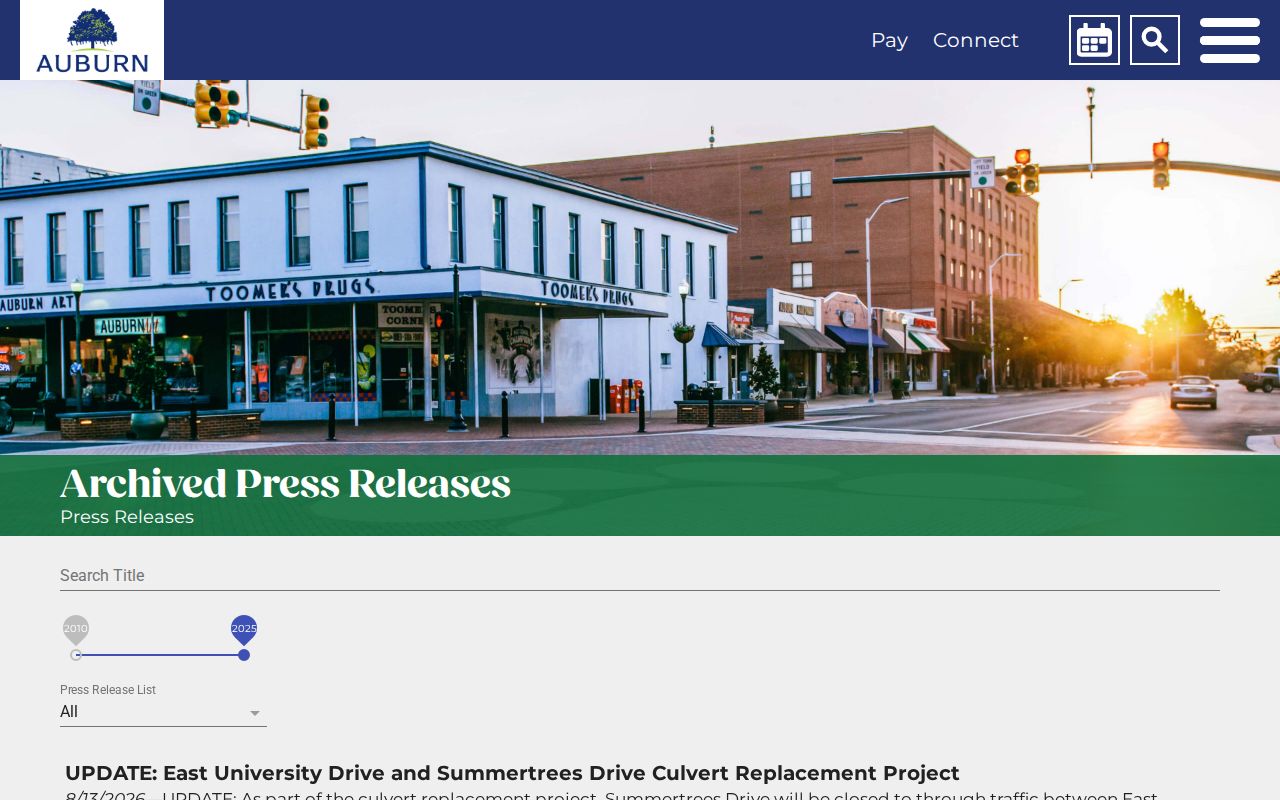 Auburn official selective arrest record release archive in Lee County