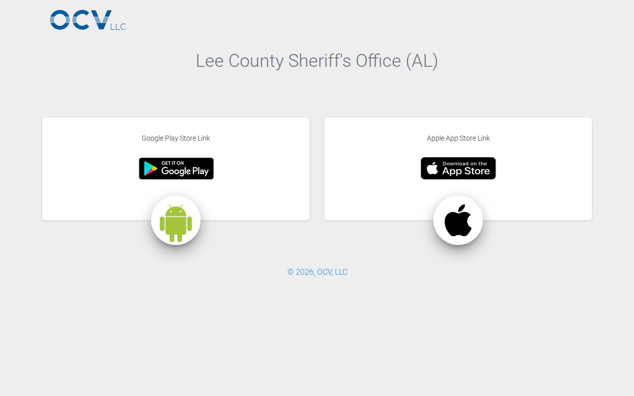 Lee County sheriff app access to busted mugshot and arrest modules