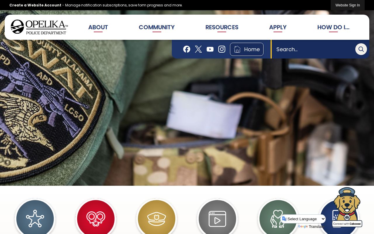 Opelika Police official arrest news interface for Lee County records